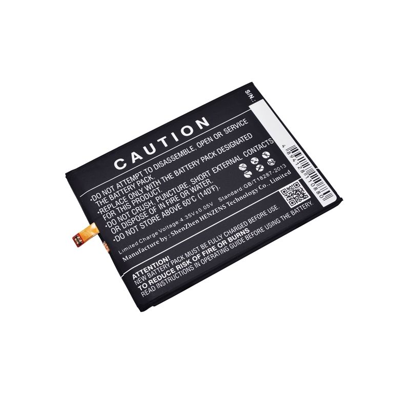 Li-polymer Battery Fits Blu, E010q, E030us, Energy X 3.8v, 2900mah Mobile & SmartPhone Cameron Sino Technology Limited