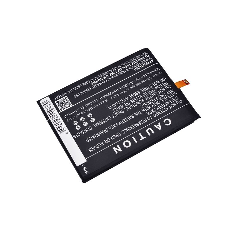 Li-polymer Battery Fits Blu, E010q, E030us, Energy X 3.8v, 2900mah Mobile & SmartPhone Cameron Sino Technology Limited