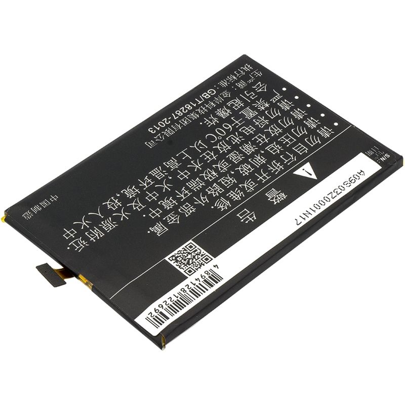 Li-Polymer Battery fits Blu, energy x lte e0010uu, gionee, gn5001 3.8V, 4000mAh Mobile & SmartPhone Cameron Sino Technology Limited