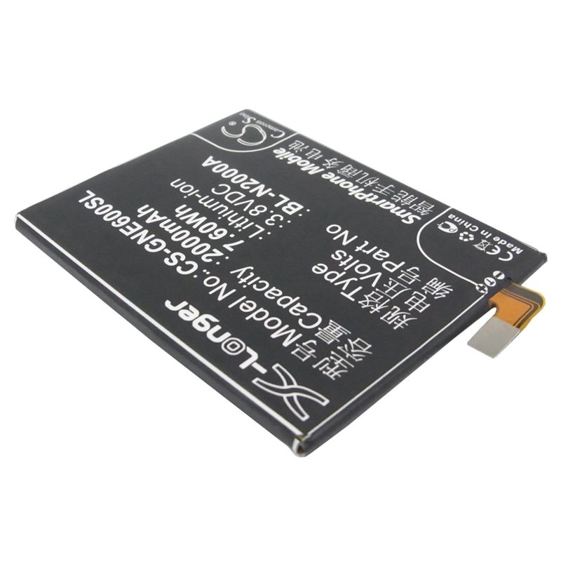 Li-Polymer Battery fits Blu, l240a, l240i, life pure 3.8V, 2000mAh Mobile & SmartPhone Cameron Sino Technology Limited