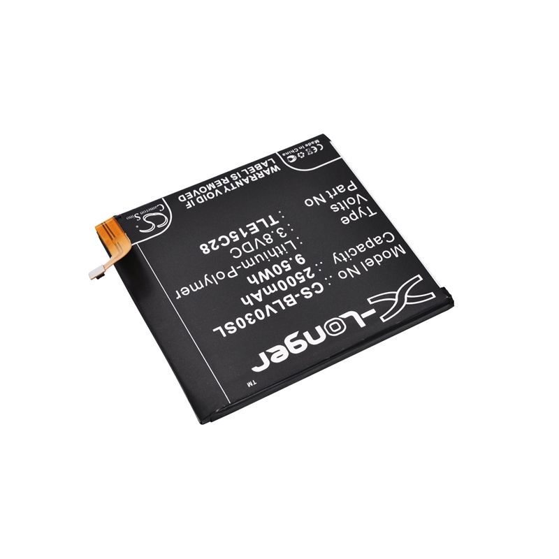Li-polymer Battery Fits Blu, Selfie, V030u, Vivo Selfie 3.8v, 2500mah Communications Cameron Sino Technology Limited (Suspended)