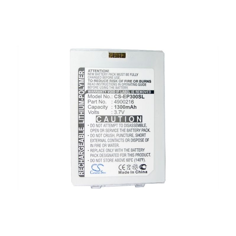 Li-Polymer Battery fits Bluemedia, pda bm-6280, e-ten, infotouch p300 3.7V, 1300mAh Communications Cameron Sino Technology Limited (Suspended)