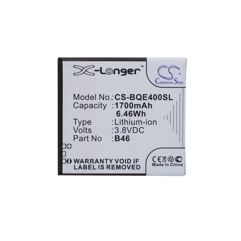 Li-Polymer Battery fits Bq,1700, aquaris e4 3.8V, 1700mAh Mobile & SmartPhone Cameron Sino Technology Limited