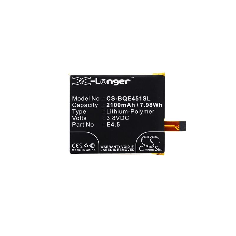 Li-Polymer Battery fits Bq, aquaris e4.5 ubuntu edition 3.8V, 2100mAh Communications Cameron Sino Technology Limited