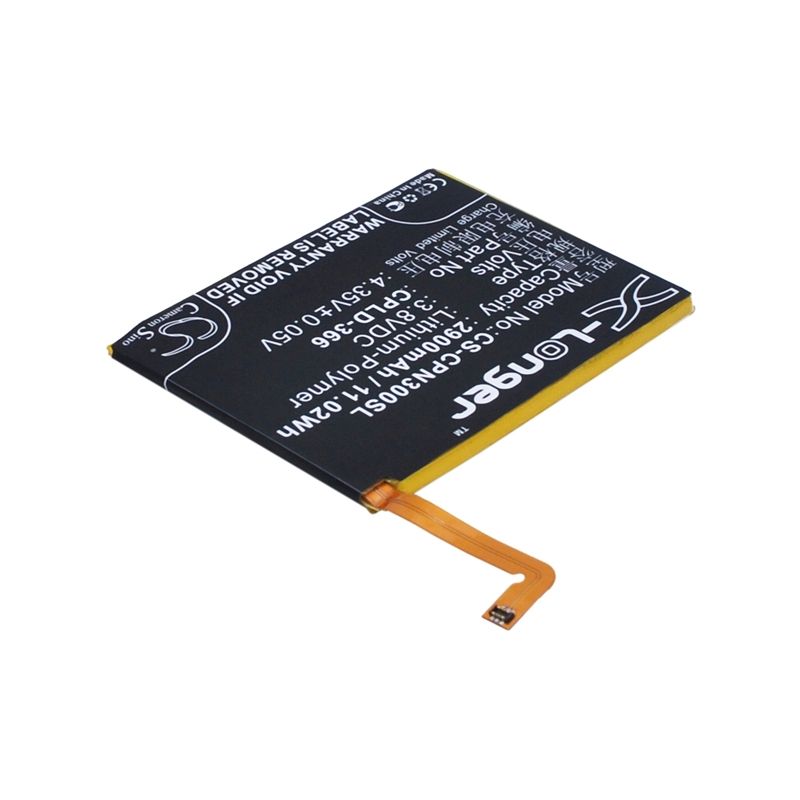 Li-Polymer Battery fits Coolpad,8676, 8676-a01, 8676-m01 3.8V, 2900mAh Communications Cameron Sino Technology Limited (Suspended)