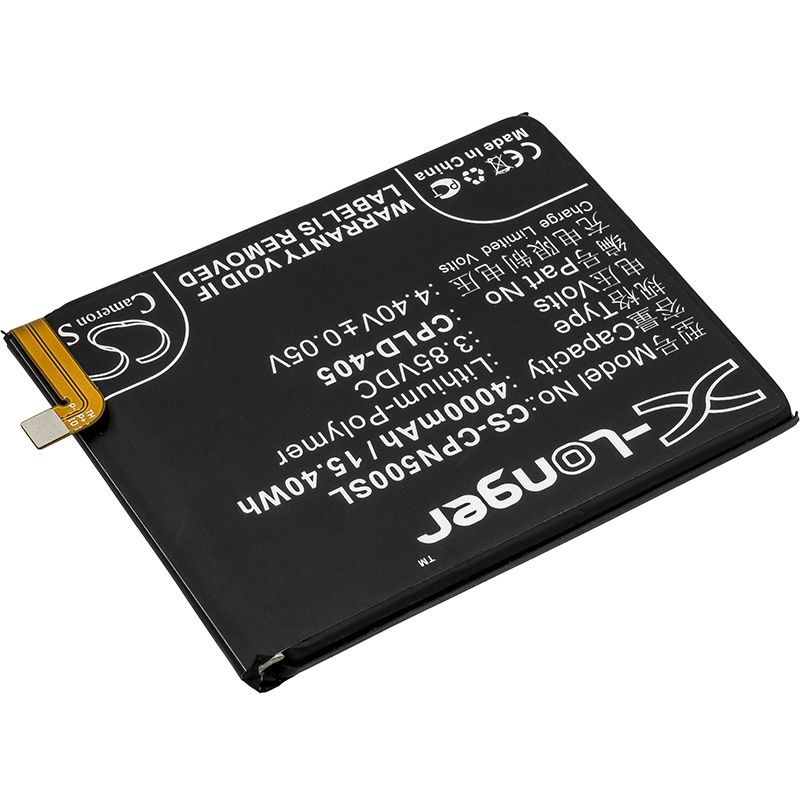 Li-Polymer Battery fits Coolpad, note 5, note 5 td-lte, note 5 td-lte dual sim 3.85V, 4000mAh Communications Cameron Sino Technology Limited (Suspended)