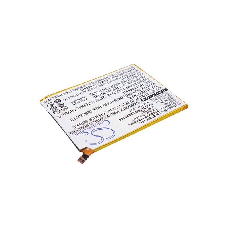 Li-Polymer Battery fits Cricket, grand x max 2, metropcs, zmax pro 3.85V, 3400mAh Mobile & SmartPhone Cameron Sino Technology Limited