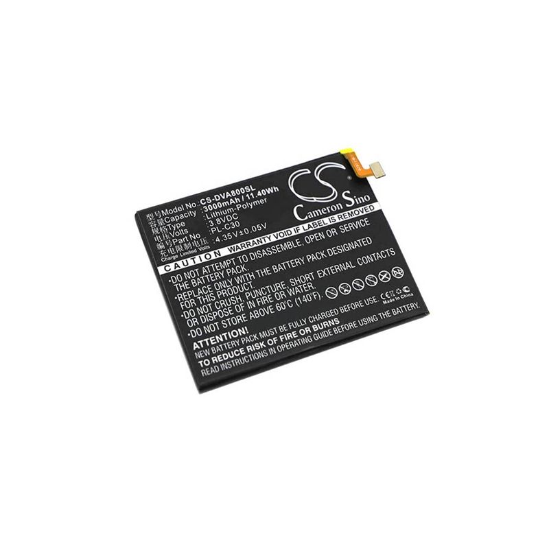Li-Polymer Battery fits Doov, a8 3.8V, 3000mAh Mobile & SmartPhone Cameron Sino Technology Limited