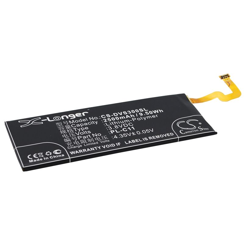 Li-Polymer Battery fits Doov, isuper s3 3.8V, 2500mAh Mobile & SmartPhone Cameron Sino Technology Limited