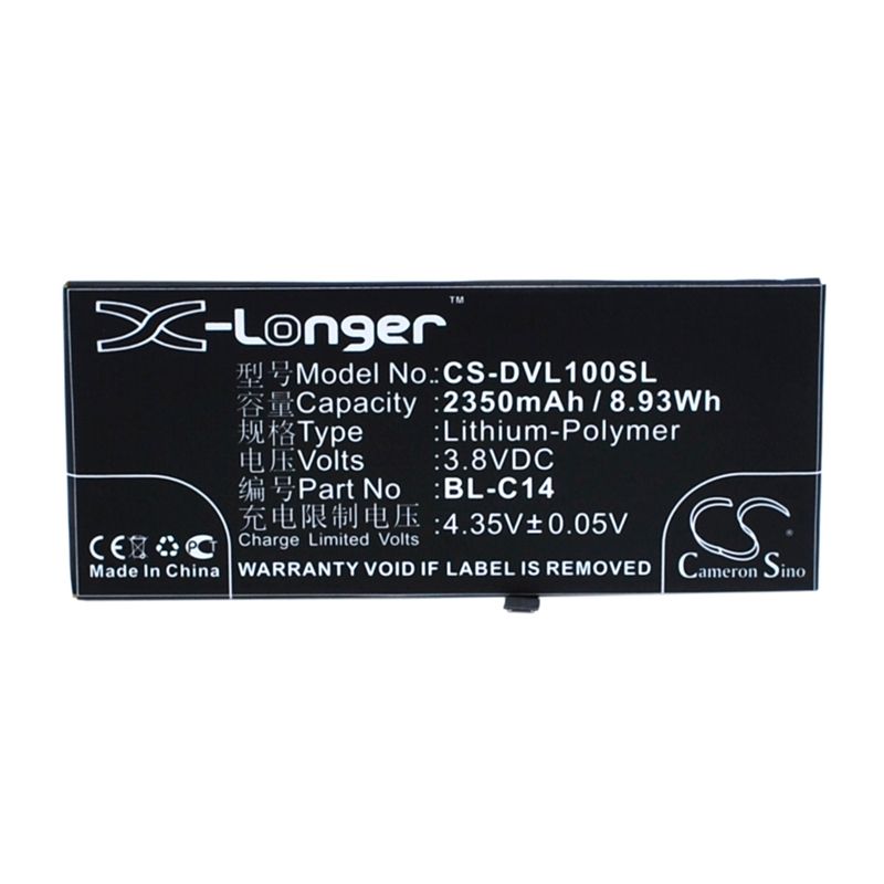 Li-Polymer Battery fits Doov, l1 3.8V, 2350mAh Mobile & SmartPhone Cameron Sino Technology Limited