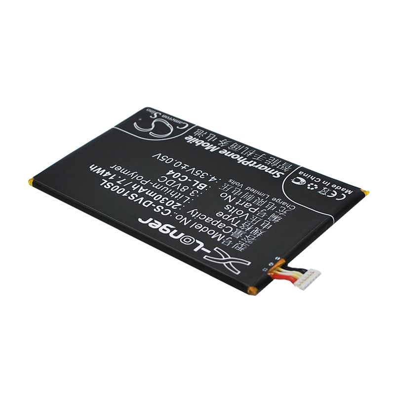 Li-Polymer Battery fits Doov, s2x 3.8V, 2030mAh Communications Cameron Sino Technology Limited (Suspended)