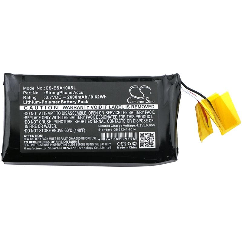Li-Polymer Battery fits Evolveo, strongphone accu 3.7V, 2600mAh Mobile & SmartPhone Cameron Sino Technology Limited