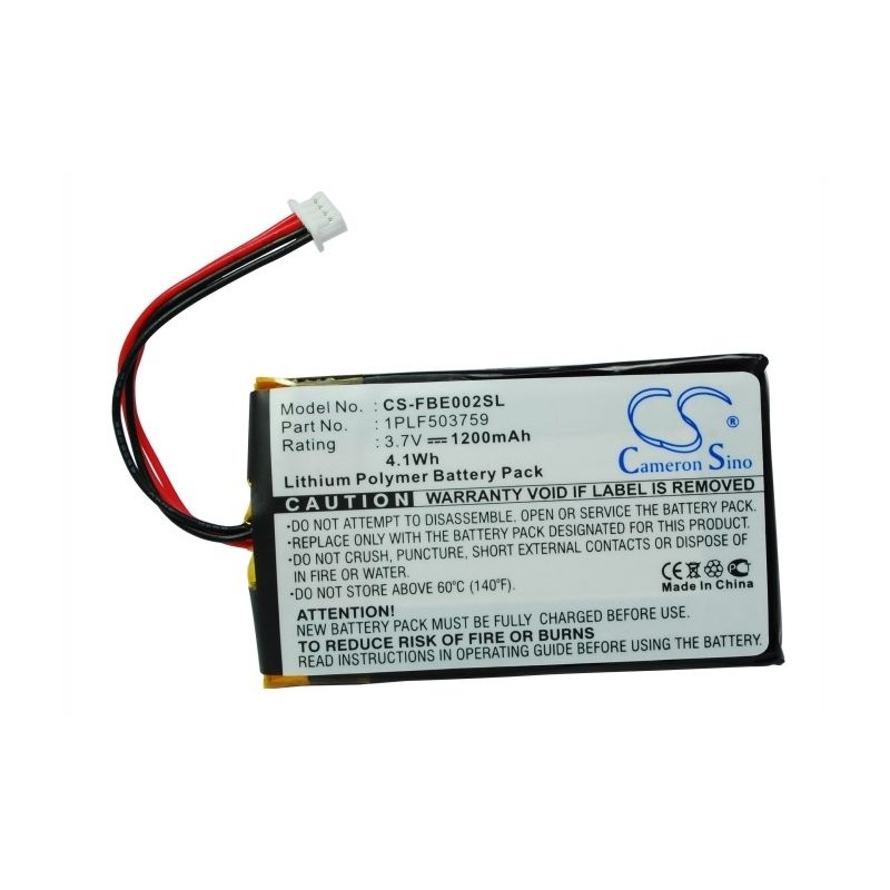 Li-Polymer Battery fits Fitage, big easy 2 3.7V, 1200mAh Mobile & SmartPhone Cameron Sino Technology Limited