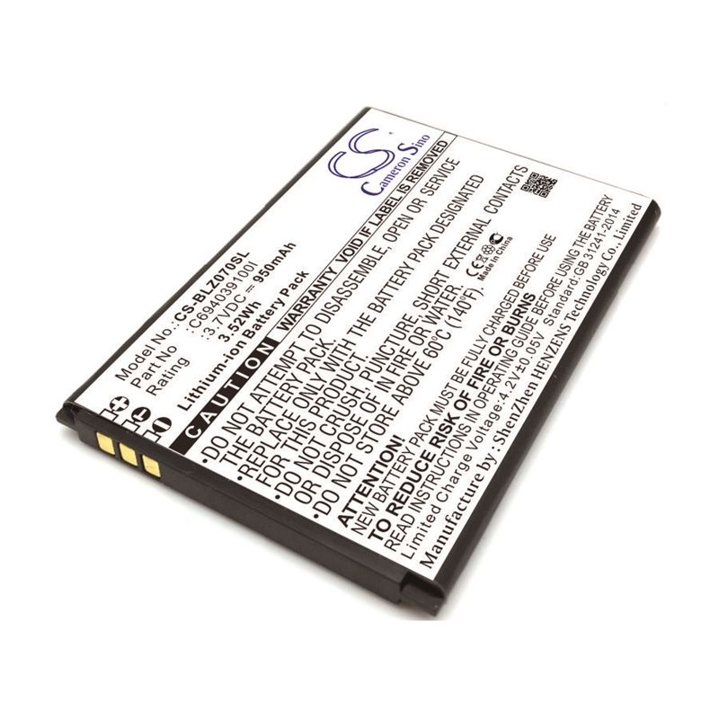Li-ion Battery fits Fly, iq238 3.7V, 1650mAh Mobile & SmartPhone Cameron Sino Technology Limited
