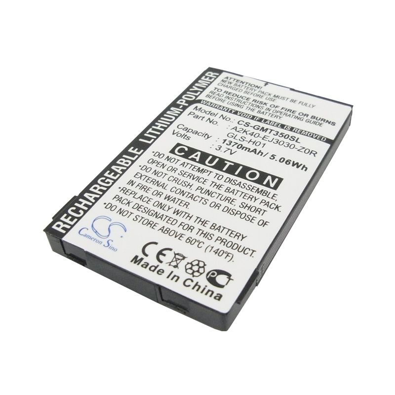 Li-Polymer Battery fits Gigabyte, gsmart g300, gsmart i350 3.7V, 1370mAh Mobile & SmartPhone Cameron Sino Technology Limited