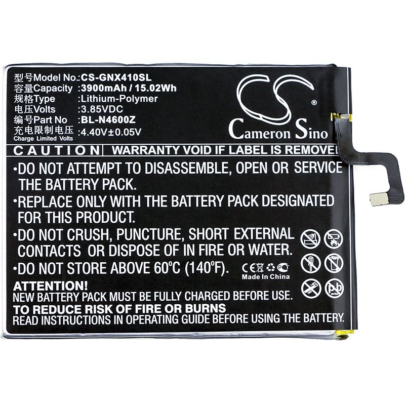Li-Polymer Battery fits Gionee, allview x4 soul xtreme, allview x4 xtreme soul dual sim, allview x4 xtreme soul dual sim td-lte Mobile & SmartPhone Cameron Sino Technology Limited