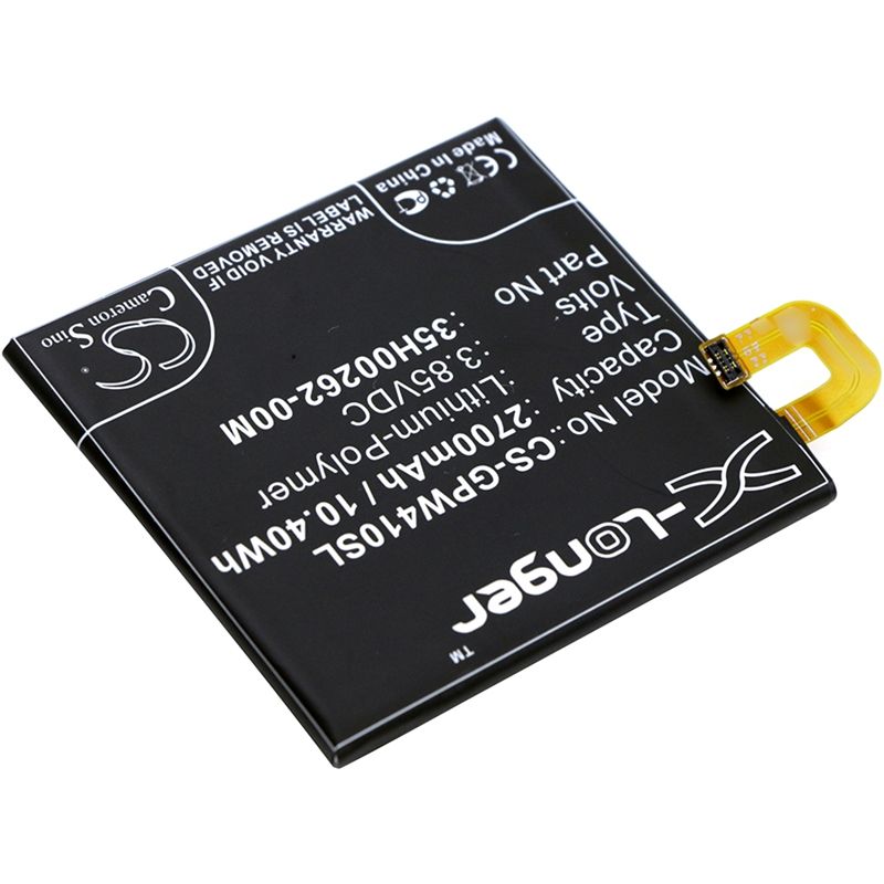 Li-polymer Battery Fits Google, B2pw4100, Nexus S1, Nexus S1 Global Td-lte 3.85v, 2700mah Mobile & SmartPhone Cameron Sino Technology Limited