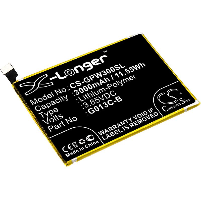 Li-polymer Battery Fits Google, G013c, Pixel 3 Xl, Pixel Xl 3 3.85v, 3000mah Mobile & SmartPhone Cameron Sino Technology Limited