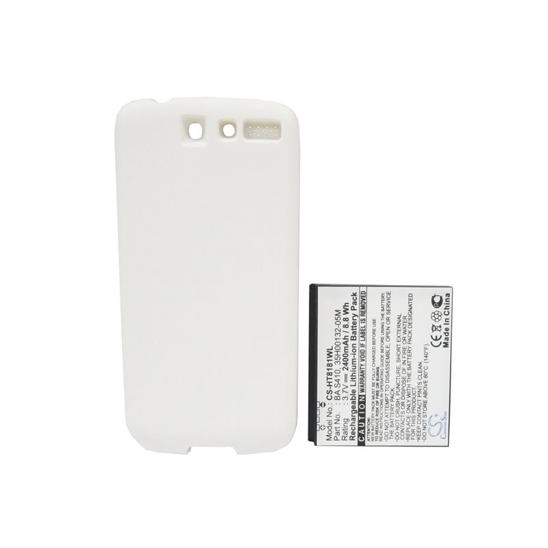White 3.7V 2400mAh Google, g7, htc, a8181 Replacement Battery Communications Cameron Sino Technology Limited (Suspended)