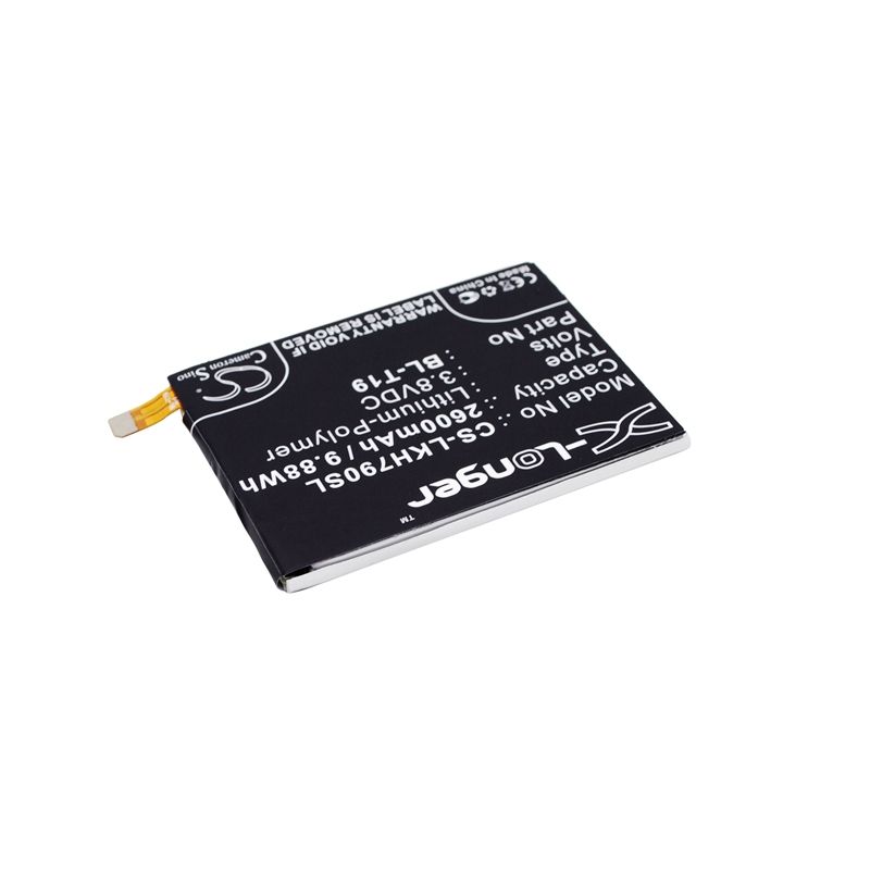 Li-polymer Battery Fits Google, Nexus 5x, Nexus 5x Lte, Lg 3.8v, 2600mah Mobile & SmartPhone Cameron Sino Technology Limited