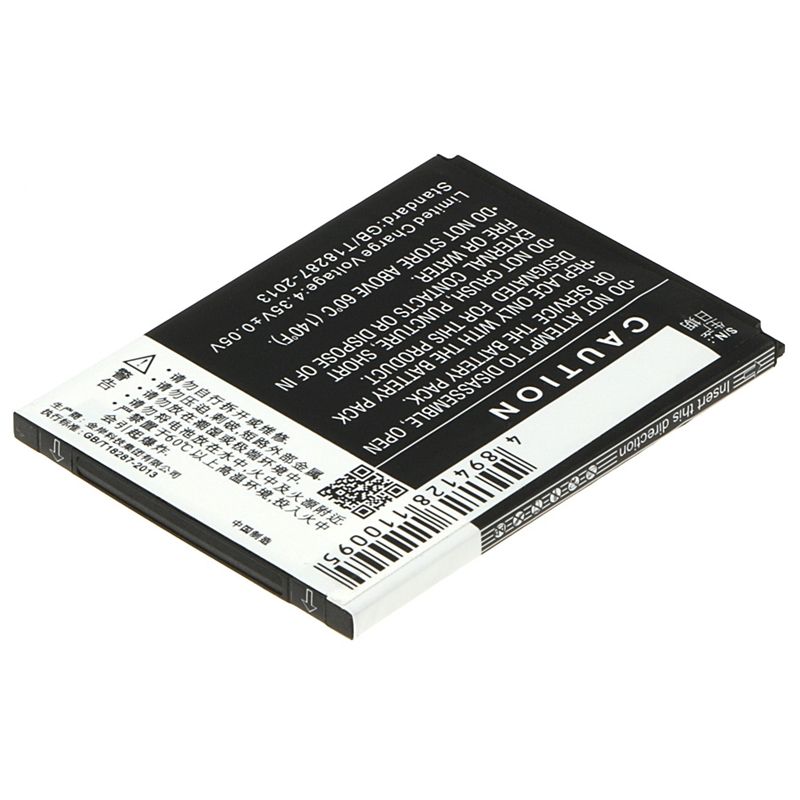 Li-Polymer Battery fits Hisense, eg980, mira ii, t978 3.8V, 2500mAh Mobile & SmartPhone Cameron Sino Technology Limited