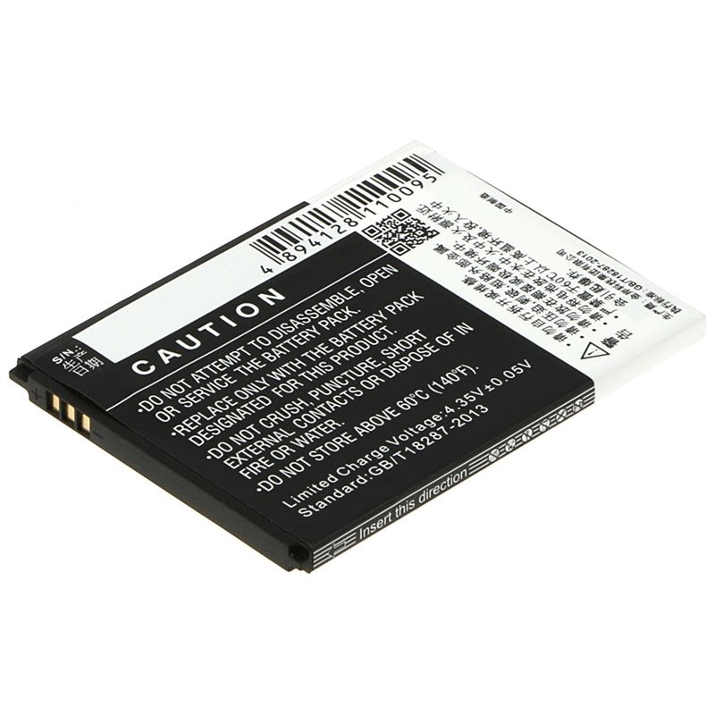 Li-Polymer Battery fits Hisense, eg980, mira ii, t978 3.8V, 2500mAh Mobile & SmartPhone Cameron Sino Technology Limited