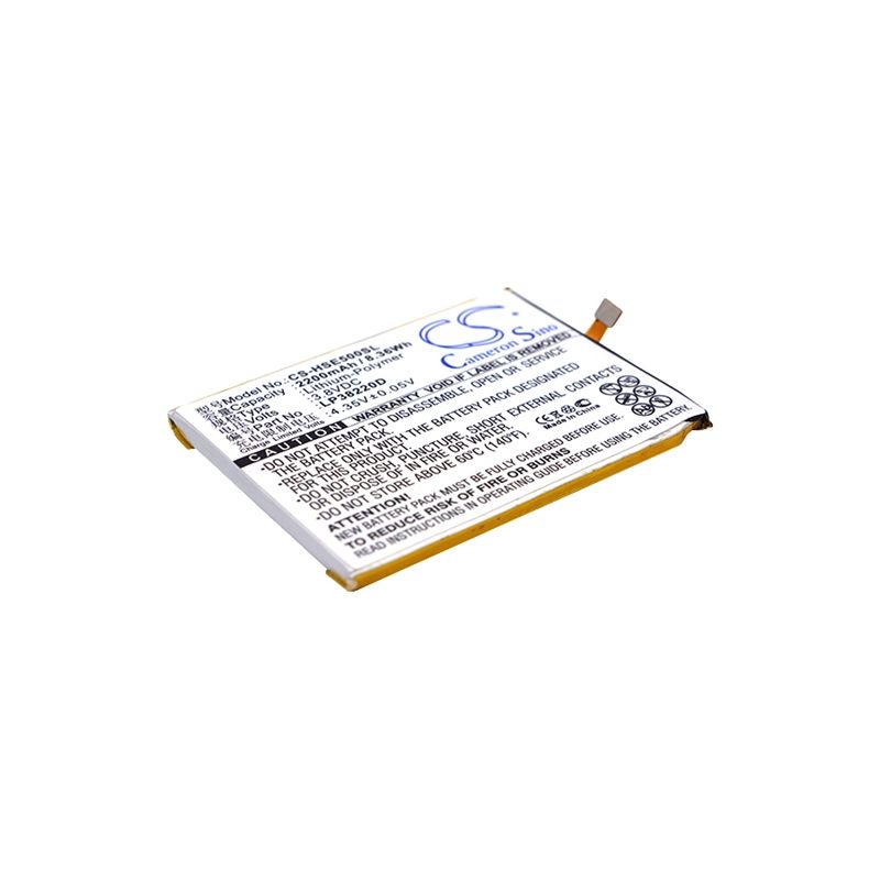 Li-Polymer Battery fits Hisense, hs-e50t, hs-e50t dual sim td-lte 3.8V, 2200mAh Communications Cameron Sino Technology Limited (Suspended)
