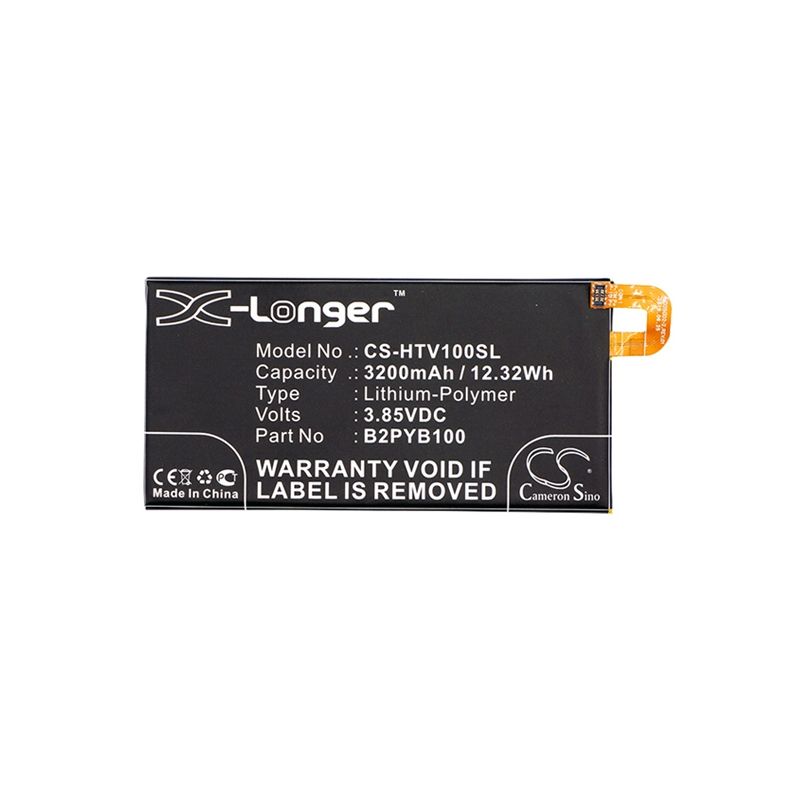 Li-Polymer Battery fits Htc, 10 evo, 10 evo td-lte, 2pyb2 3.85V, 3200mAh Mobile & SmartPhone Cameron Sino Technology Limited