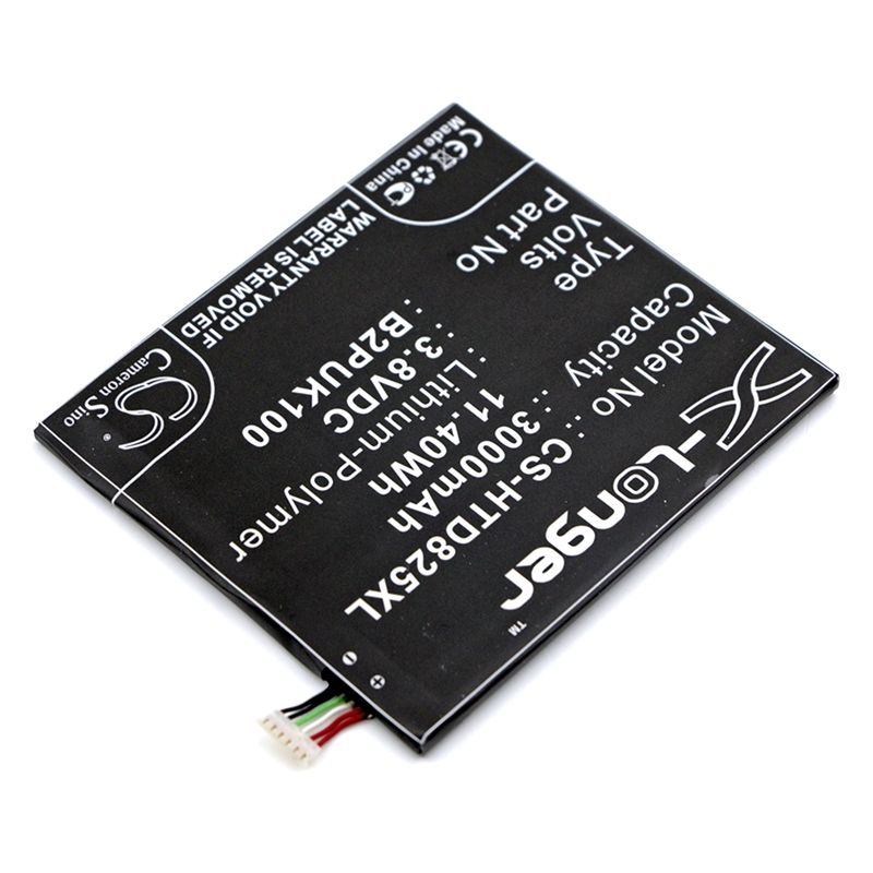 Li-Polymer Battery fits Htc, 2puk00, d825h, d825u 3.8V, 3000mAh Mobile & SmartPhone Cameron Sino Technology Limited