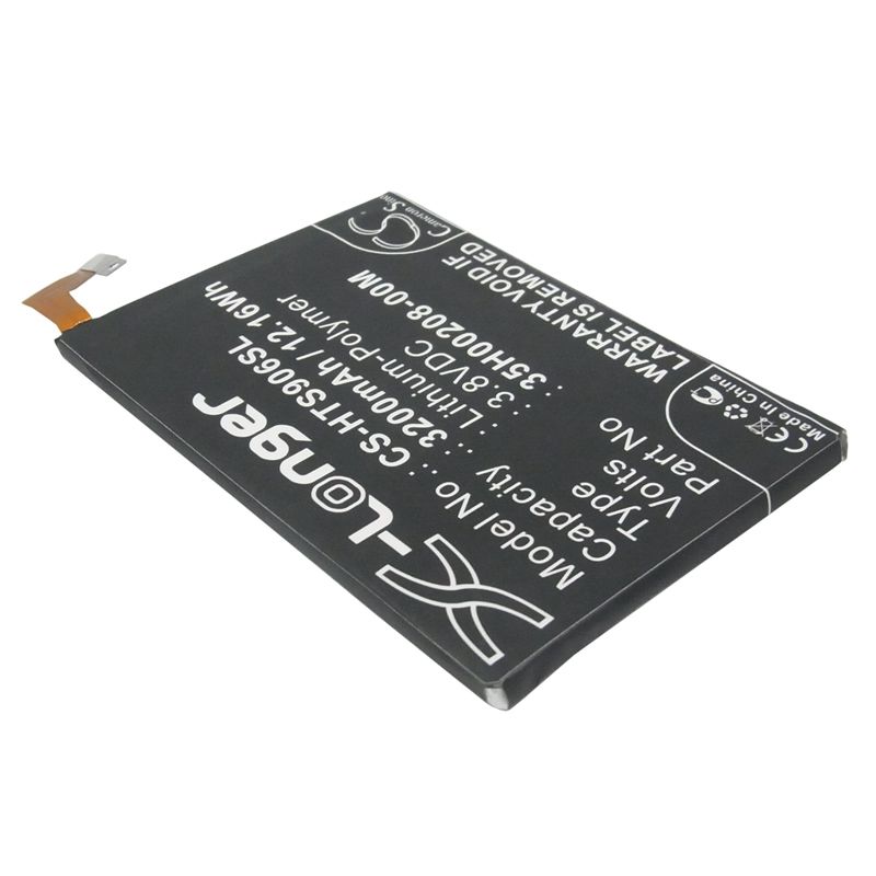 Li-Polymer Battery fits Htc, 901s, butterfly s, butterfly s 9060 3.8V, 3200mAh Communications Cameron Sino Technology Limited (Suspended)