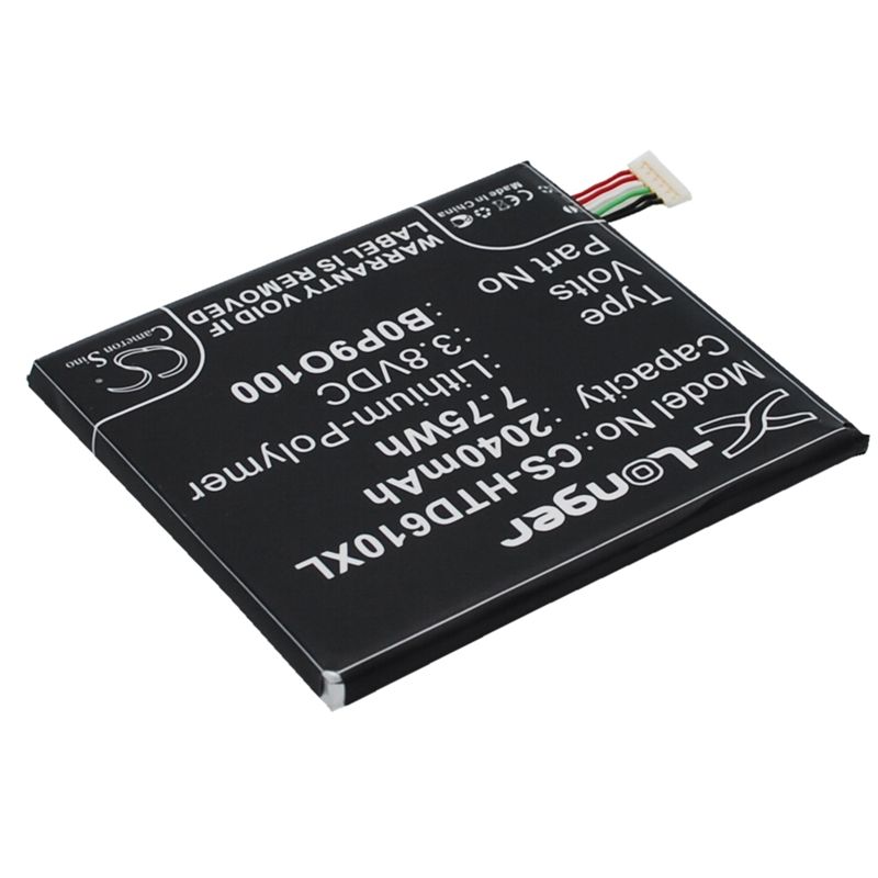 Li-Polymer Battery fits Htc, a3qhd, d610, d610n 3.8V, 2040mAh Mobile & SmartPhone Cameron Sino Technology Limited