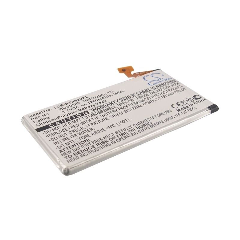 Li-Polymer Battery fits Htc, a620, a620e, a620t 3.7V, 1700mAh Communications Cameron Sino Technology Limited (Suspended)