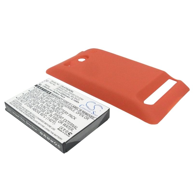Red 3.7V 2200mAh Htc, a9292, evo 4g, supersonic Replacement Battery Mobile & SmartPhone Cameron Sino Technology Limited