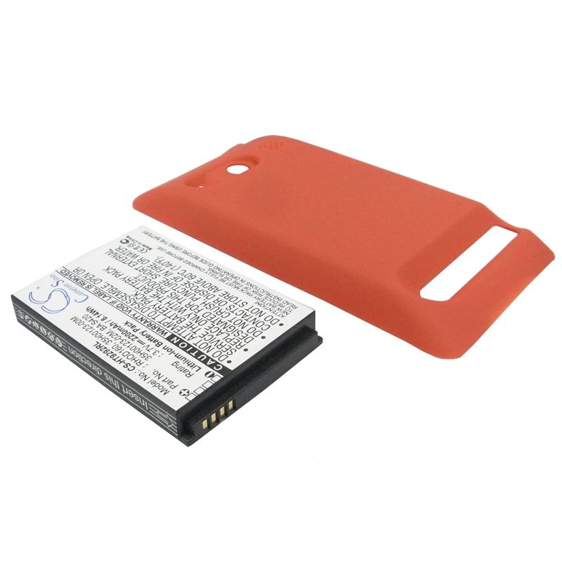 Red 3.7V 2200mAh Htc, a9292, evo 4g, supersonic Replacement Battery Mobile & SmartPhone Cameron Sino Technology Limited