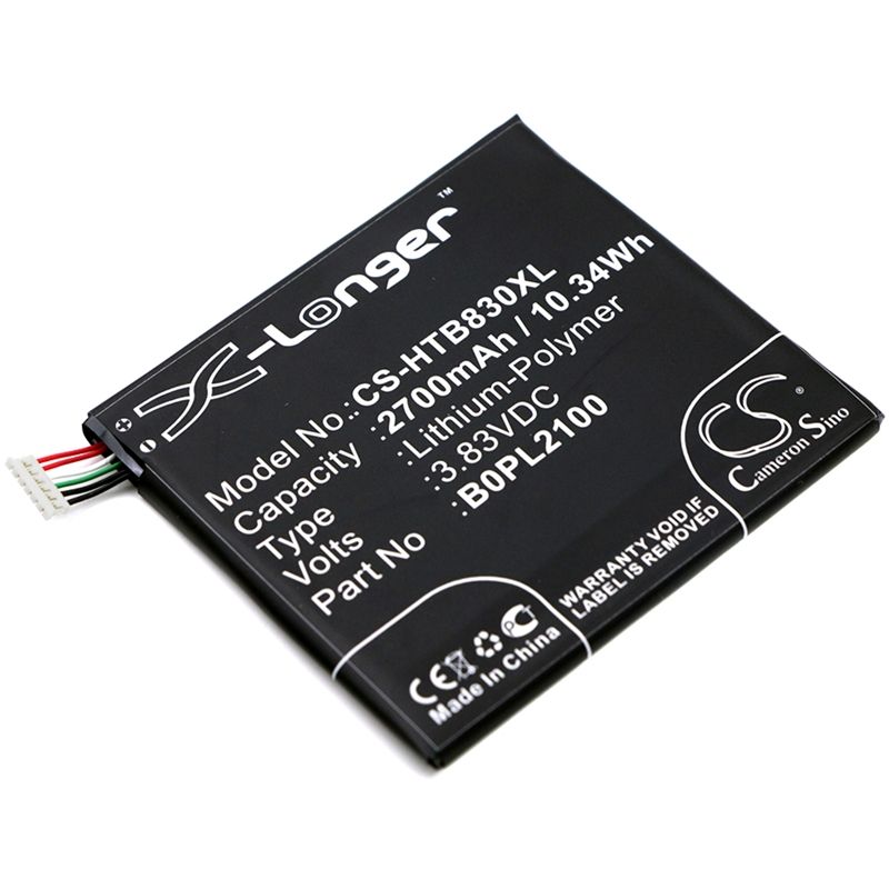 Li-polymer Battery Fits Htc, B3, B830x, Butterfly 3 3.83v, 2700mah Communications Cameron Sino Technology Limited (Suspended)