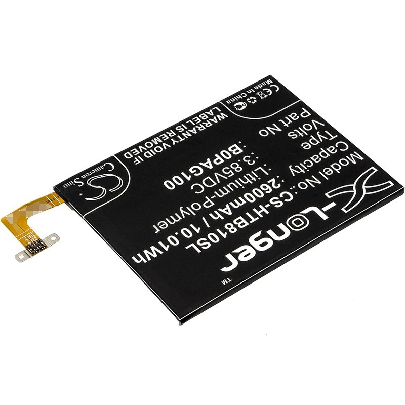 Li-Polymer Battery fits Htc, b810x, butterfly 2, htl23 3.85V, 2600mAh Mobile & SmartPhone Cameron Sino Technology Limited