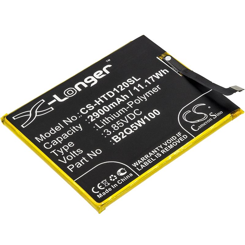 Li-Polymer Battery fits Htc, breeze plus, desire 12 +, desire 12 plus 3.85V, 2900mAh Mobile & SmartPhone Cameron Sino Technology Limited