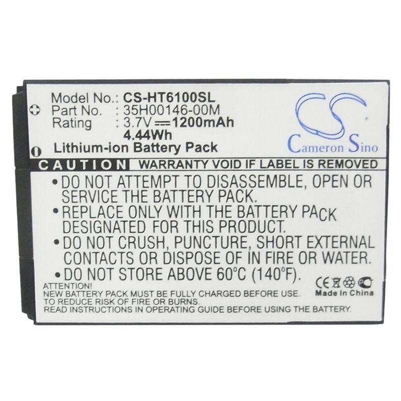 Li-ion Battery fits Htc, evo shift 4g, knight, pg06100 3.7V, 1200mAh Mobile & SmartPhone Cameron Sino Technology Limited