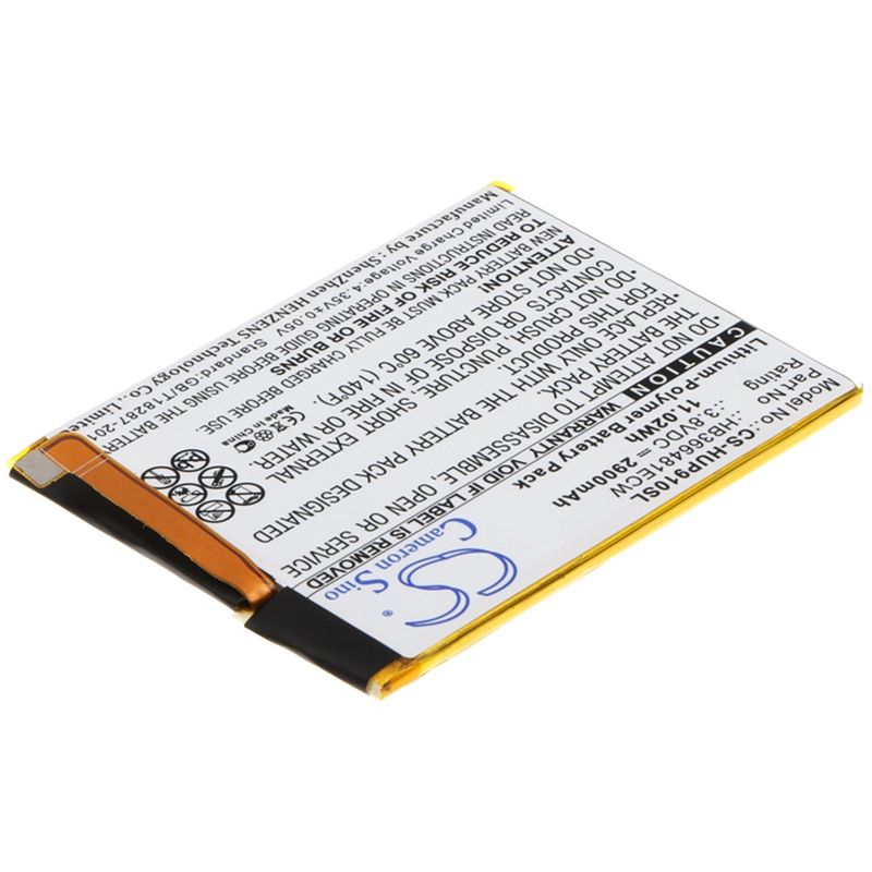 Li-polymer Battery Fits Huawei, 6 2018 Dual Sim, 6 2018 Dual Sim Lte, 6x 3.8v, 2900mah Mobile & SmartPhone Cameron Sino Technology Limited