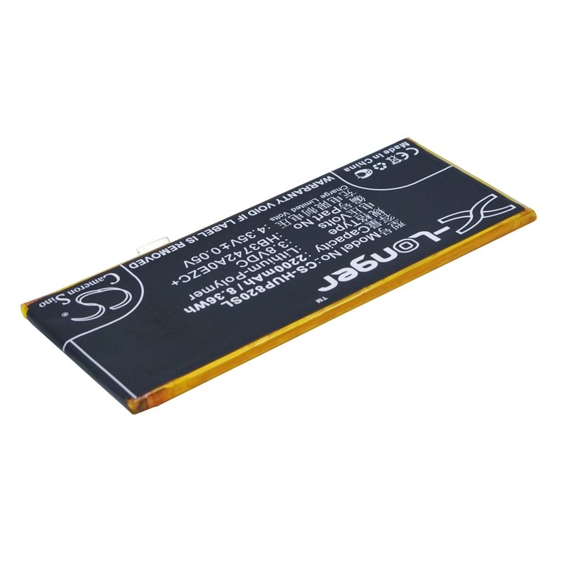 Li-polymer Battery Fits Huawei, Ale-cl00, Ale-cl10, Ale-l04 3.8v, 2200mah Mobile & SmartPhone Cameron Sino Technology Limited