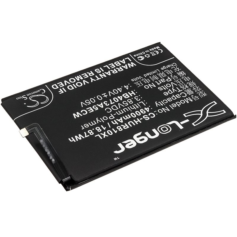 Li-Polymer Battery fits Huawei, are-al00, honor 8x max 3.85V, 4900mAh Mobile & SmartPhone Cameron Sino Technology Limited