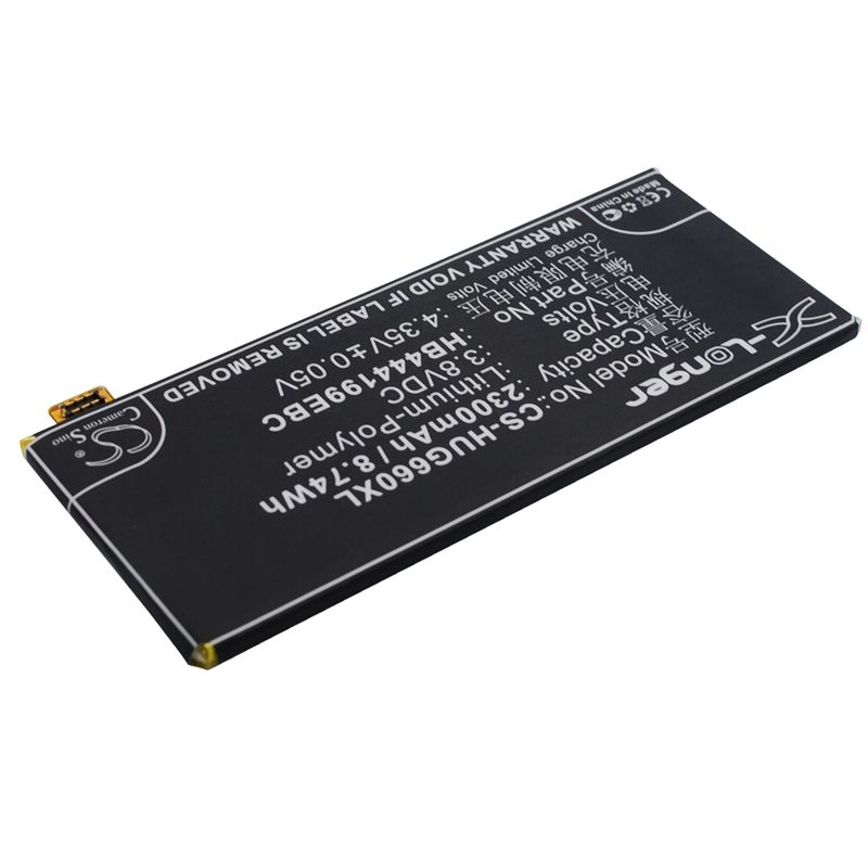 Li-Polymer Battery fits Huawei, ascend g660, ascend g660-l075, ascend g660-l75 3.8V, 2300mAh Mobile & SmartPhone Cameron Sino Technology Limited