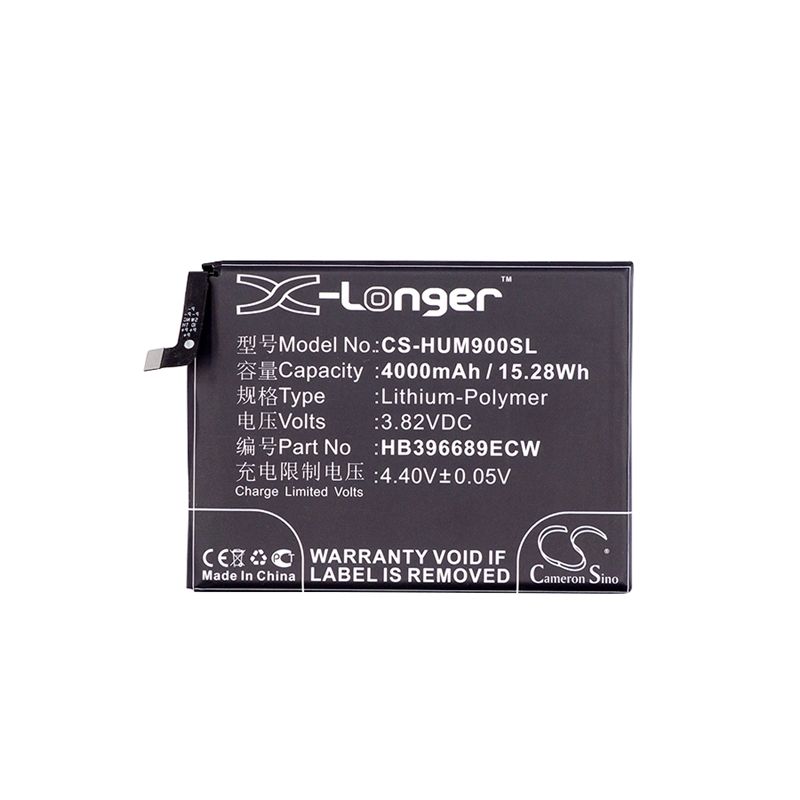 Li-polymer Battery Fits Huawei, Ascend Mate 9, Mate 9, Mate 9 Dual Sim 3.82v, 4000mah Mobile & SmartPhone Cameron Sino Technology Limited