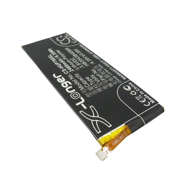 Li-Polymer Battery fits Huawei, ascend p7, ascend p7-l00, ascend p7-l05 3.8V, 2460mAh Mobile & SmartPhone Cameron Sino Technology Limited