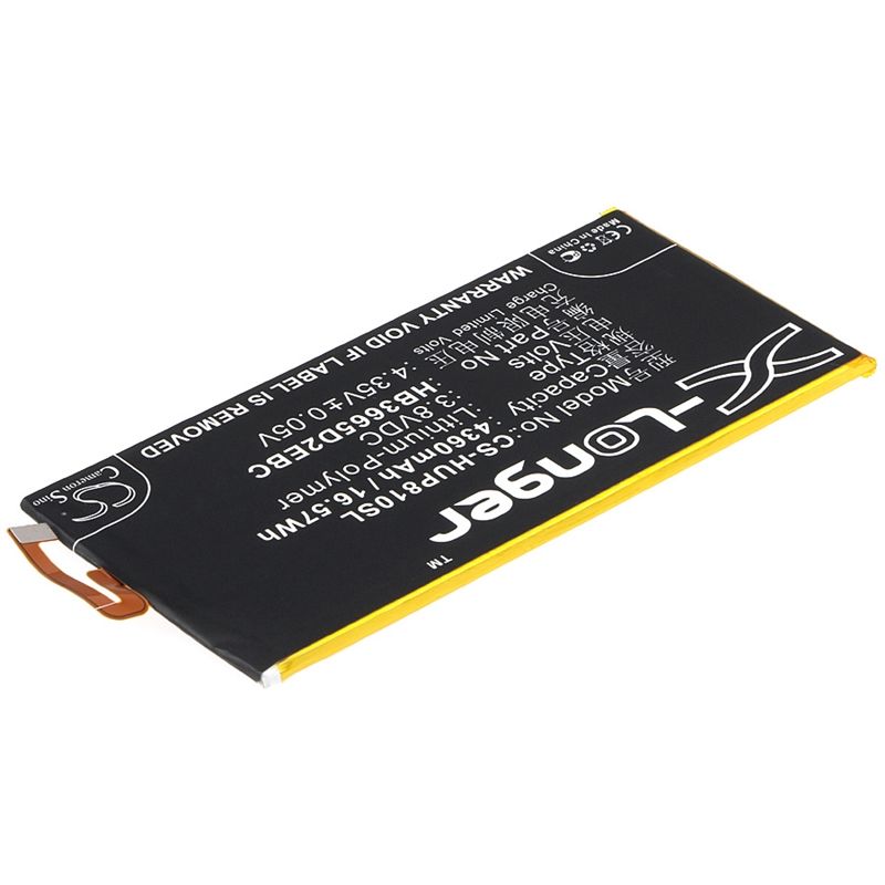 Li-polymer Battery Fits Huawei, Ascend P8 Max, Dav-703l, Dav-713l 3.8v, 4360mah Mobile & SmartPhone Cameron Sino Technology Limited