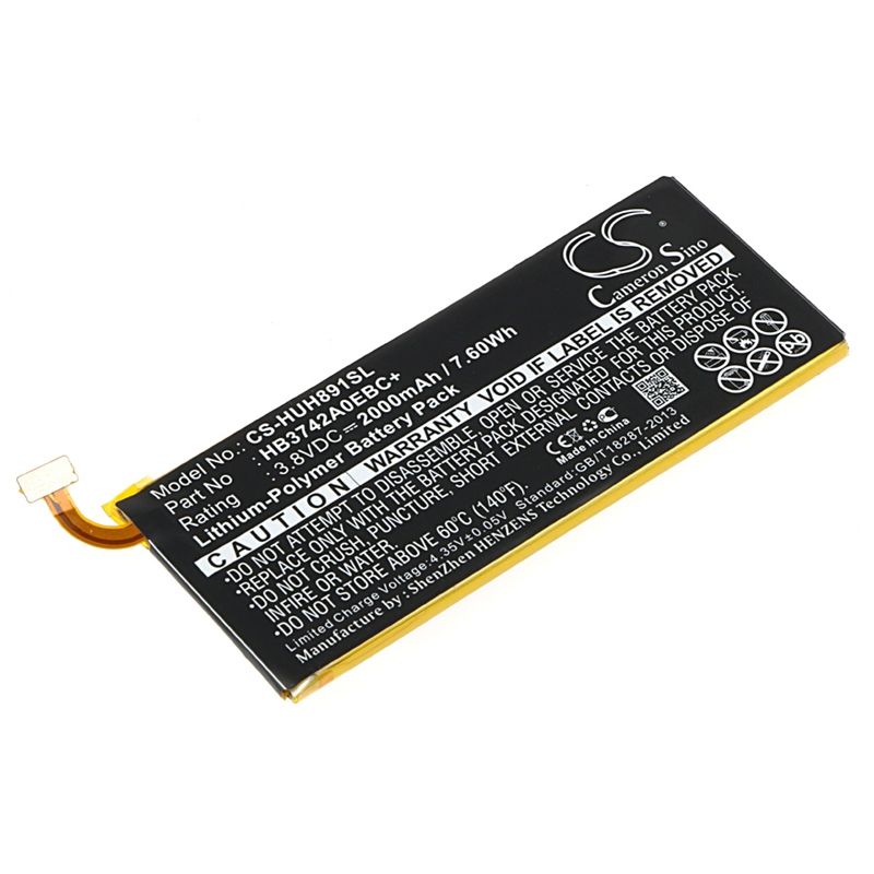 Li-Polymer Battery fits Huawei, ascend snapto, g620-a2, h891l 3.8V, 2000mAh Mobile & SmartPhone Cameron Sino Technology Limited