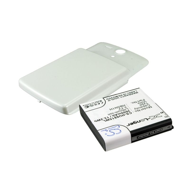White 3.7V 3600mAh Huawei, ascend u8815, u8815 Replacement Battery Communications Cameron Sino Technology Limited