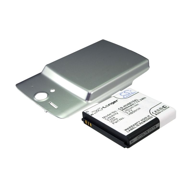 Silver 3.7V 3600mAh Huawei, ascend u8815, u8815 Replacement Battery Communications Cameron Sino Technology Limited