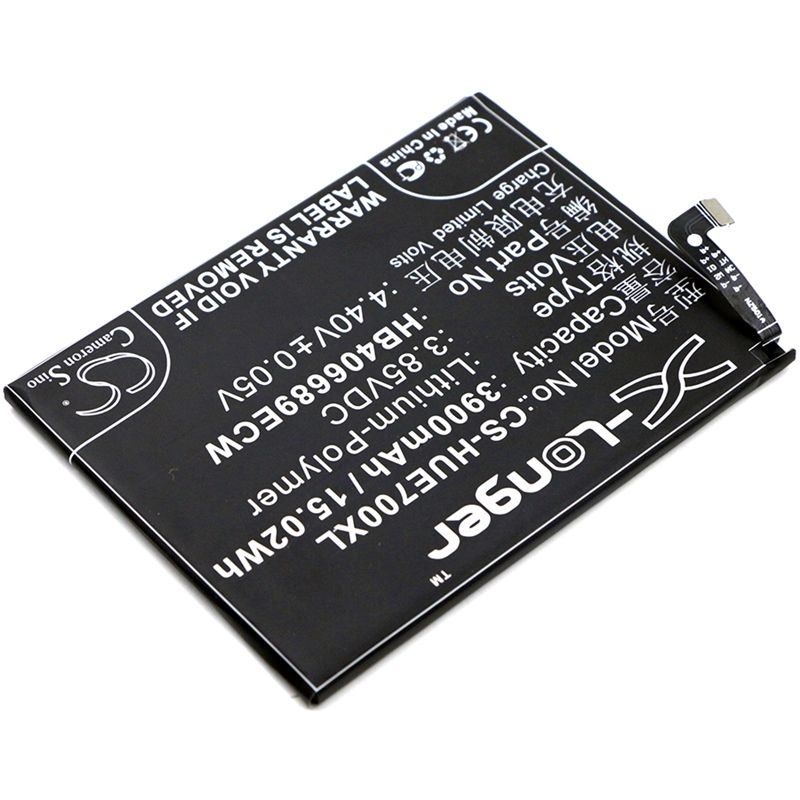 Li-Polymer Battery fits Huawei, ascend xt2, elate, enjoy 7 plus 3.85V, 3900mAh Mobile & SmartPhone Cameron Sino Technology Limited