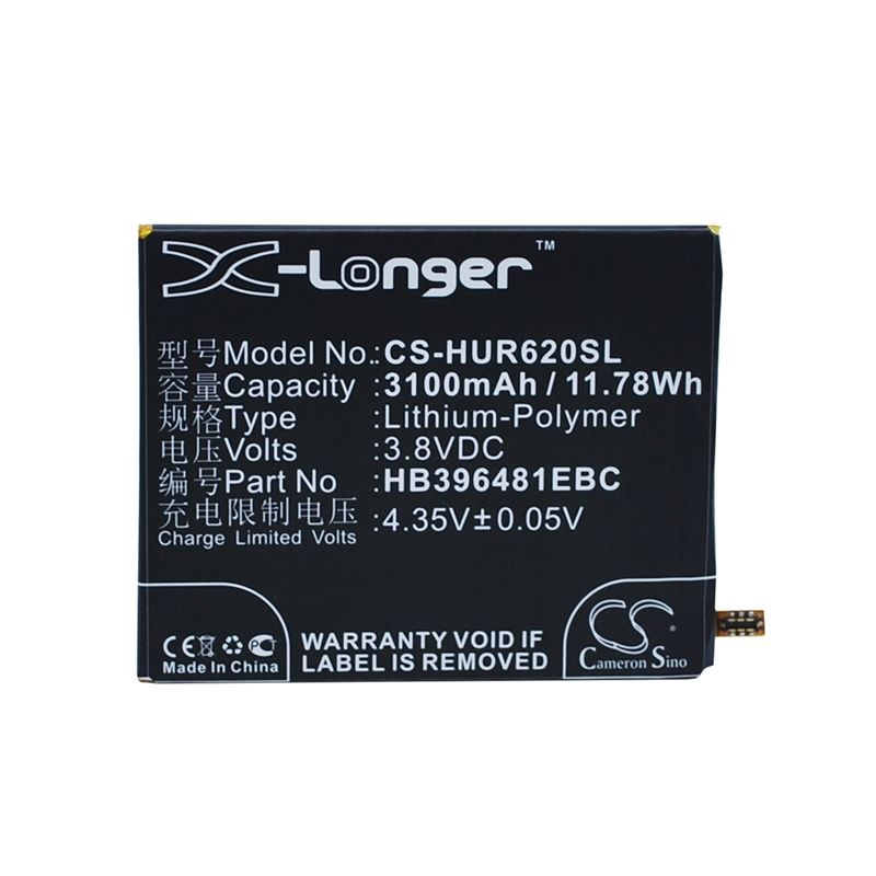 Li-Polymer Battery fits Huawei, ascend y6 2, ascend y6ii, bg2-w09 3.8V, 3100mAh Mobile & SmartPhone Cameron Sino Technology Limited
